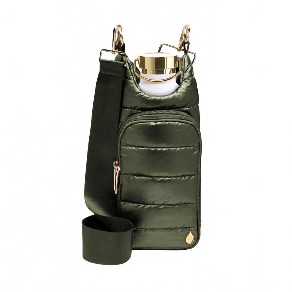 NEW WANDERFULL women's durable nylon hydrobag in army green